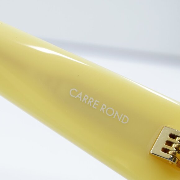 Jacquemus CARRE ROND JAC/10 C3 Geometric Sunglasses - Yellow - Picture 7 of 12